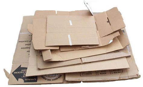 Can you recycle cardboard with glue?